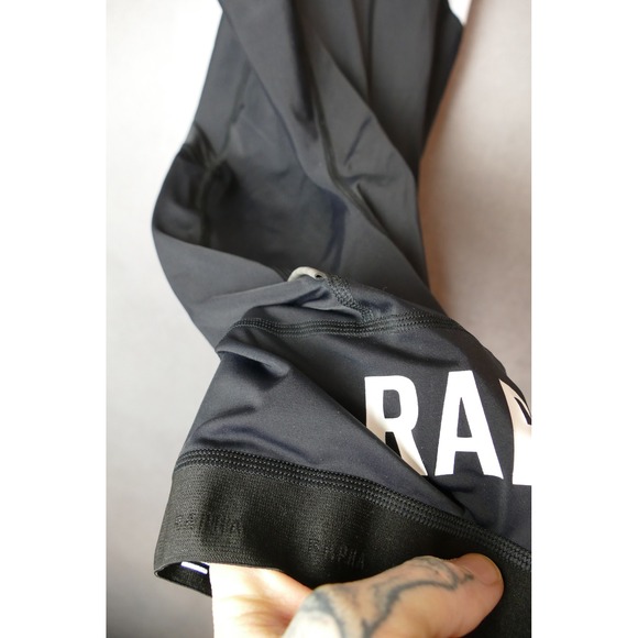 NWT Rapha Pro Team Training Bib Shorts Black White Mens Medium Cycling Apparel - Picture 7 of 12